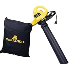 McCulloch 12 Amp 165 MPH 2-Speed Electric Blower/Vac #MCB2205