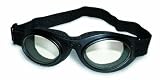 VOYAGER JR GOGGLES BLACK FRAME CLEAR LENSES