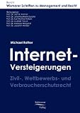 Produkt-Bild: Internet-Versteigerungen: Zivil-, Wettbewerbs- und Verbraucherschutzrecht