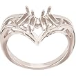 14K White Gold Mother's Ring - 4 Gemstone -- YOU CHOOSE THE COLORS!