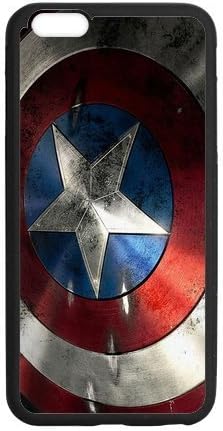 Captain America, Design Rubber Protection Case Skin For iphone 6 (4.7 inch)