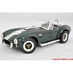 【クリックで詳細表示】【FORD】シェルビーコブラ 1964y(グリーン) 1/18モデルカー(ミニカー)