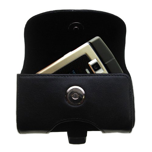 Horizontal Leather Case with Belt Clip/Loop for the Samsung SCH-U740