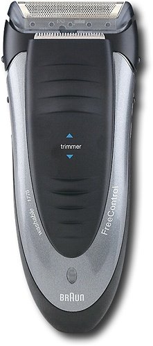 Braun 1775 FreeControl Rechargeable Shaver - Black/Silver