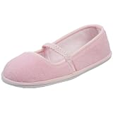 Smartdogs Womens Mirage Microterry Ballerina Slippe
