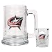 Columbus Blue Jackets NHL Boilermaker Set - Primary Logo by Great American Products