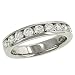 Ladies Round Channel Diamond Anniversary Band .98cttw