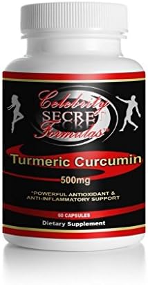Turmeric Curcumin 500mg Heart Health and Joint Pain Dietary Supplement 1 Bott.