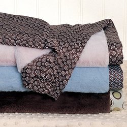 Carter's Everyday Easy Fur with Satin Blanket - Pink/Brown Floral