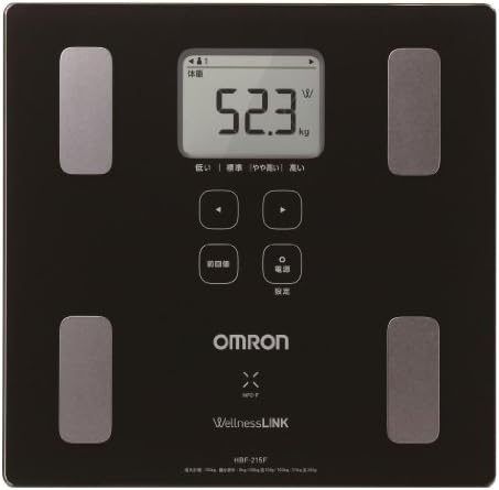 Omron KARADA Scan Body Composition &amp; Scale | HBF-215F-BK (Japanese Import)