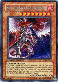 Yu-Gi-Oh! - Horus The Black Flame Dragon LV8 (EEN-ENSE1) - Elemental Energy - Limited Edition - Secret Rare