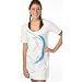 Guy Harvey Marlin Watercolor T-shirt Dress NAVY Lg Jrs