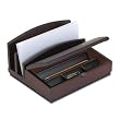 Rolodex 19290 Executive woodline ii desk organizer,10w x 5-7/8d x 8-5/8h, mahogany