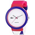 Lacoste 2020046 - Reloj anal�gico de cuarzo unisex, correa de silicona multicolor