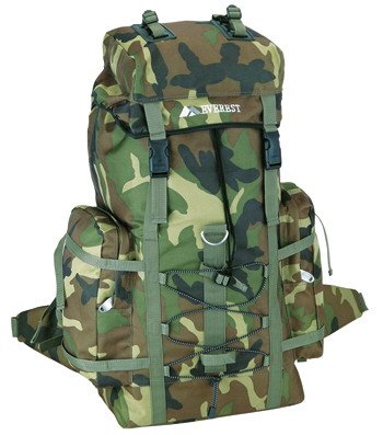 Everest Camouflage Hiking Backpack