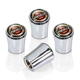 Chrysler Logo Chrome Tire Stem Valve Caps