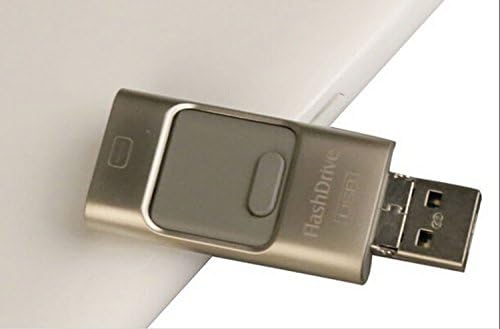 FTPCB 64GB iStick USB FLASH DRIVE for iPhone 6 6S 5 5S 5C IPAD, iPad mini iPad air iPod Touch(Silver)