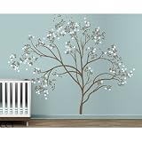 Blossom Tree Extra Large Wall Decal Color: Metallic Copper / White