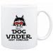 Mug White " DOG VADER : Giant Schnauzer " Dogs