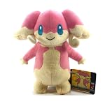 Pokemon Best Wishes Plush Doll Takaratomy - N-22 - Tabunne/Audino