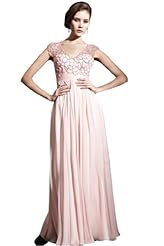 Chiffon/Taffeta/Tulle Crystals Applique Lace Crystal Beaded Quinceanera Dress 