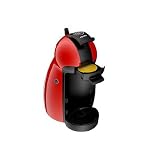 NESCAFÉ Dolce Gusto Piccolo by Krups KP100640 Coffee Machine, Red, 15 Bar Pressure Pump