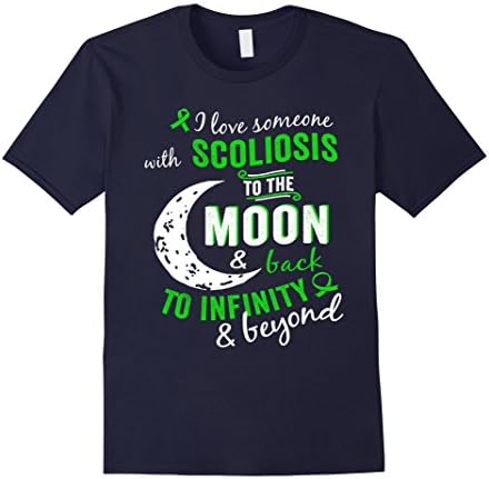 Men's Scoliosis Awareness Shirt For Women/Men- Scoliosis shirt 3XL Navy