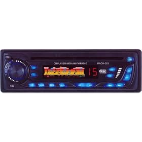 In-Dash CD Player, AM/FM Reciever With Detachable Front Panel