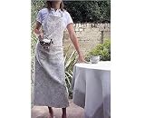 Peony Linen Apron