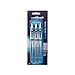 Uniball Vision Elite Bold Rollerball Pens; Black Ink; Pack of 3; Fine Point Smooth Writing Pens; Office Supplies