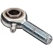 RBC Heim Bearings HML7CG 0.4375" Bore, .4375-20 Threads, Left Hand Thread, Male Rod End Bearing, 4 Piece Metal-To-Metal With Grease Fitting