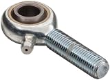 RBC Heim Bearings HML7CG 0.4375″ Bore, .4375-20 Threads, Left Hand Thread, Male Rod End Bearing, 4 Piece Metal-To-Metal With Grease Fitting