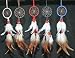 Miniature Dreamcatcher with Beads & Feathers 15-inch, 1-pc in Random Color