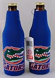 SET OF 2 FLORIDA GATORS BOTTLE SUIT KOOZIES