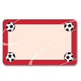 Soccer Balls - Adhesive Name Badges (set of 25)