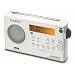 Roberts ECO2W Ecologic 2 DAB/FM RDS Digital Radio wth Built-in Battery Charger-white