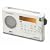 Roberts ECO2W Ecologic 2 DAB/FM RDS Digital Radio wth Built-in Battery Charger-white