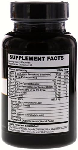NeuroSparx EnergySparx - Premium Energy Boost - 60 Count Bottle