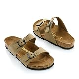 Birkenstock Ladies Sydney Sandal, 35N, Antique by Birkenstock