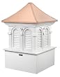 47" Smithsonian Collection Handcrafted "Alexandria" Copper and Vinyl Roof Cupola