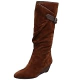  : Nine West Women's YourSoCute Boot,Dark Brown Suede,6 M