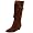 Dark Brown Suede