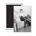 Roy Orbison - 3x2 inch Fridge Magnet - large magnetic button - Magnet