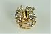 #G3. White Crystal Butterfly Mini Jaw Clip (2