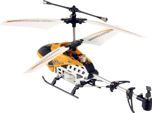 Imagen 3 de Fun2Get YD-113 - Helicóptero mini teledirigido con tecnología Gyro, color naranja