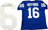 Frank Gifford ''HOF 77'' Autographed/Hand Signed New York Giants Jersey (James Spence)
