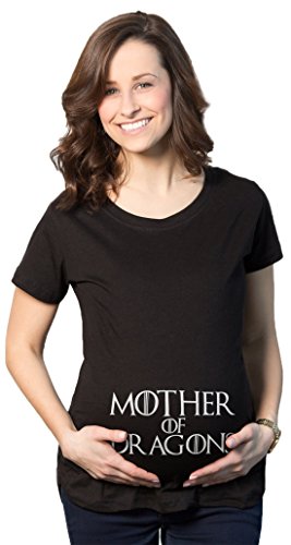 Maternity Mother of Dragons TV Show Pregnancy Tee for Ladies