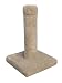 Molly and Friends Handmade Kitty Carpet Scratcher Model Mscr-c Beige