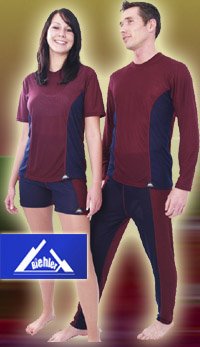 Funktions-Trekking-Schlafanzug kurz Biehler SOFT