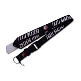 Portland Trail Blazers Clip Lanyard Keychain Id Holder